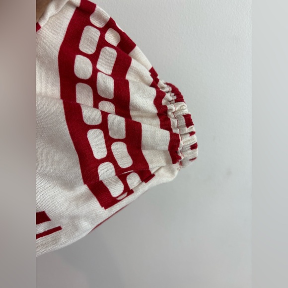 Caroline Constas Sun Goddess Tie-Up Cutout Front Linen Blend Column Dress sz XS - Picture 15 of 16